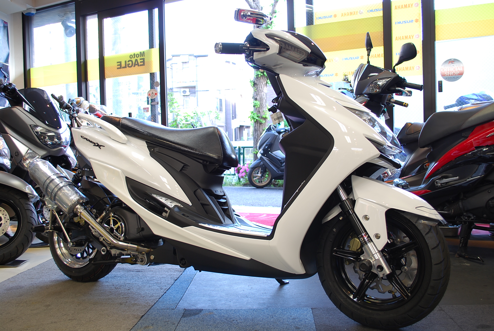 X-MAX ローダウン　シグナス改　ダンガン　ホイール 016